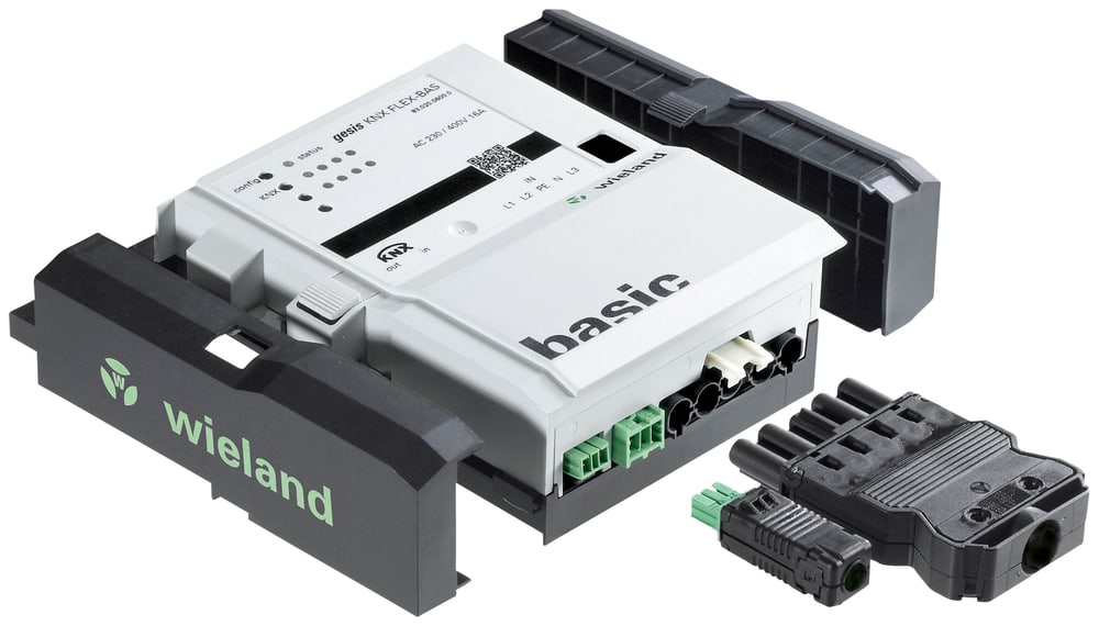 Wieland - gesis flex module de base knx tri+n avec kit de raccordement