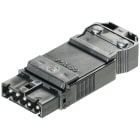 Wieland - connecteur GST15i5 mâle s1 zr1w noir