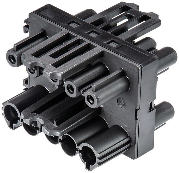 Wieland - répartiteur GST18i5 1E/3S Noir