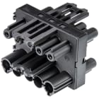 Wieland - répartiteur GST18i5 1E/3S Noir