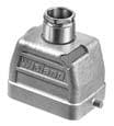 Wieland - capot taille 6 pour simple verrou + PE sur le dessus PG13, IP54