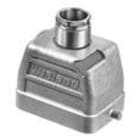 Wieland - capot taille 6 pour simple verrou + PE sur le dessus PG13, IP54