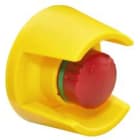 Wieland - snh 0600 bouton au avec collerette de protect. et indicat. d'activation