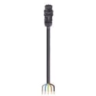 Wieland - cordon RST20i5 4m F/- 2,5² HO5VVF Noir (Eca)