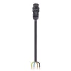 Wieland - cordon RST20i4 5m F/- 1,5² HO5VVF Noir (Eca)