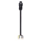 Wieland - cordon RST20i4 1m M/- 1,5² HO5VVF Noir (Eca)