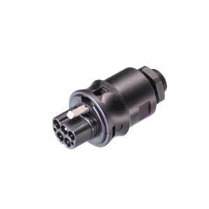Wieland - embase RST20i5 mâle à sertir M16 Noir