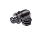 Wieland - embase RST20i5 coudé mâle à vis M20 Gris clair