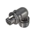 Wieland - connecteur RST20i5 coudé mâle à vis 10-14mm Gris clair
