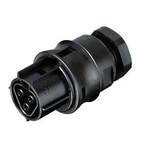 Wieland - embase RST20i3 femelle M20 à ressort Bleu