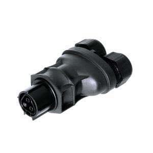 Wieland - connecteur RST20i2 femelle à ressort double 6-10mm Noir