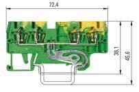 Wieland - borne wkfn 2.5-bloc duo-sol