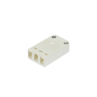 Wieland - capot ST18i3 sans verouillage pour connecteur à sertir Blanc