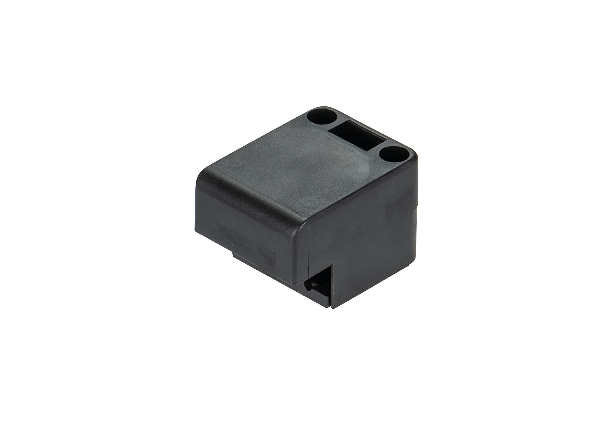 Wieland - capot (G)ST18i3 sans verouillage pour connecteur simple Noir