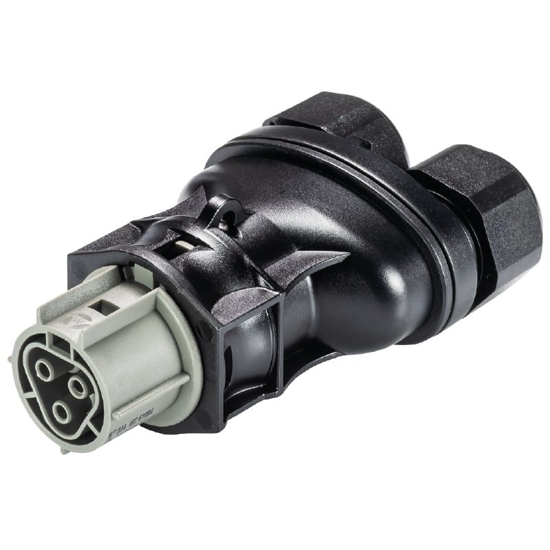 Wieland - Connecteur RST25i3 double presse-étoupe 6-10mm femelle à vis gris