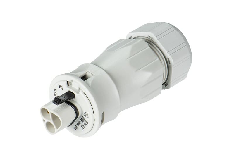 Wieland - connecteur RST20i3 mâle à vis 13-18mm Gris clair