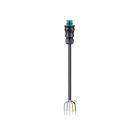 Wieland - cordon RST20i5 2m M/- 2,5² HO5VVF Turquoise (Eca)