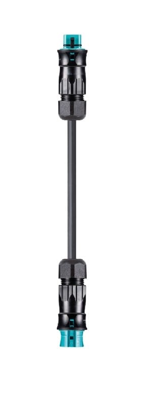 Wieland - cordon RST20i5 3m M/F 4² HO7RNF Turquoise ss halogène
