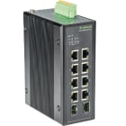 Wieland - Switch Ethernet non manageable Giga Ethernet 8 ports RJ45, 2 SFP 1000Mbps