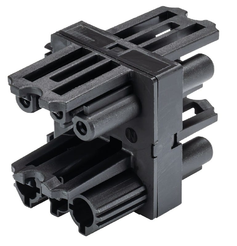 Wieland - répartiteur GST18i3 1E/3S Noir