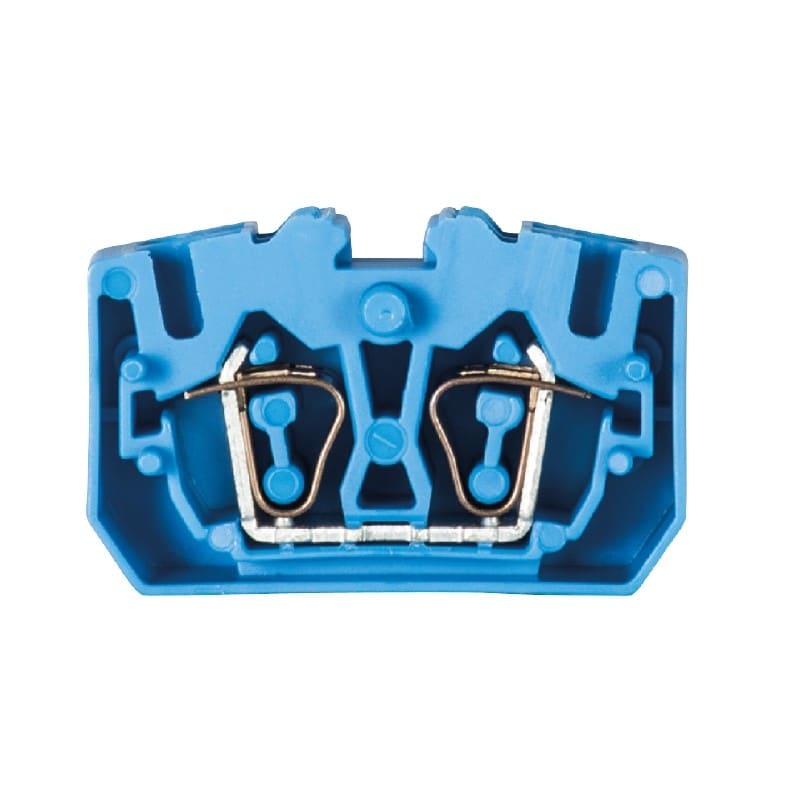 Wieland - borne jxt.de contwkf2,5/md bleu-bornier de traversée