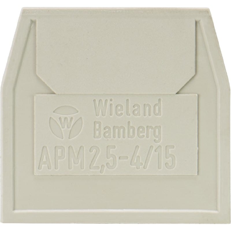 Wieland - cloison finale apm 2,5 - 4 / 15
