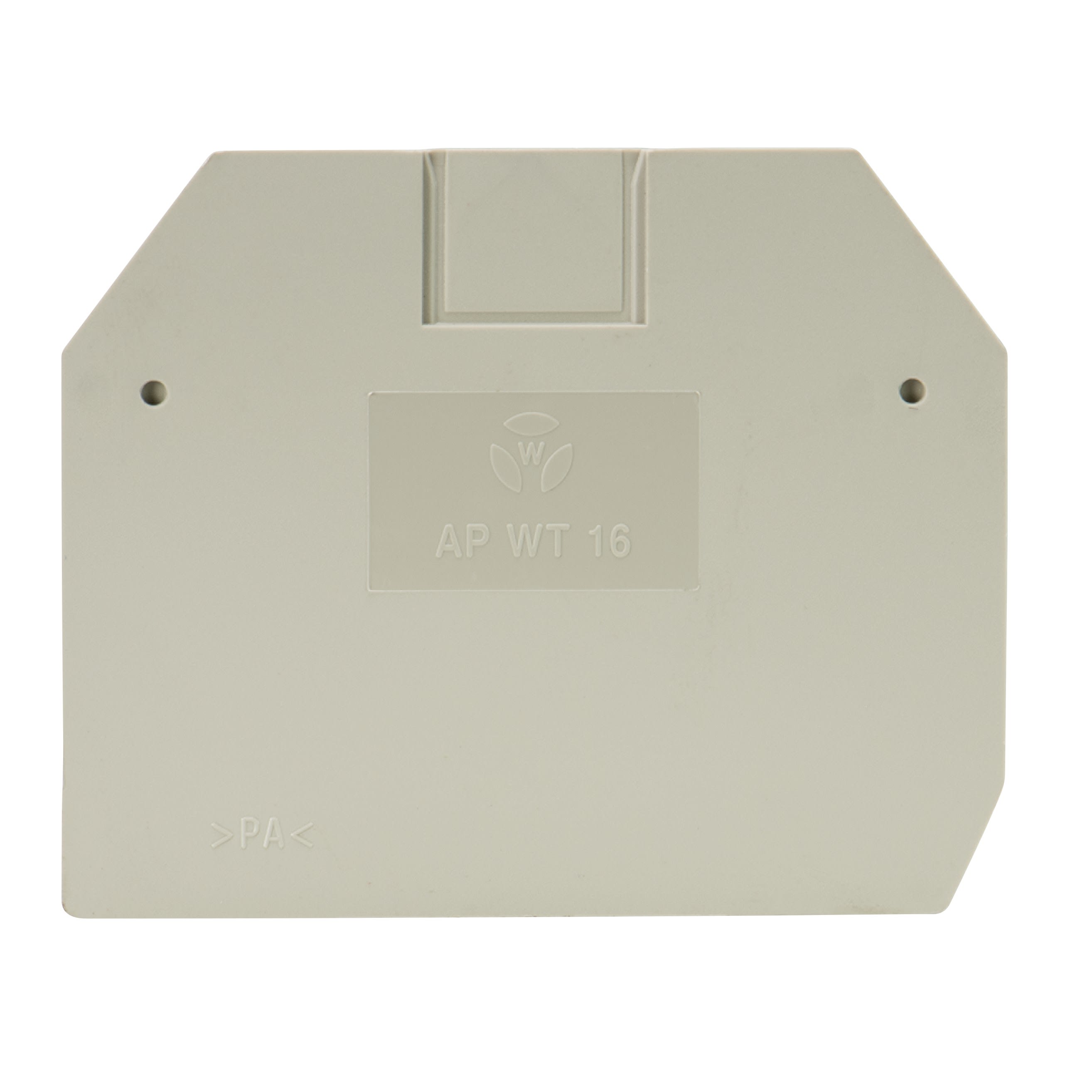 Wieland - plaque de terminaison. ap wt 16