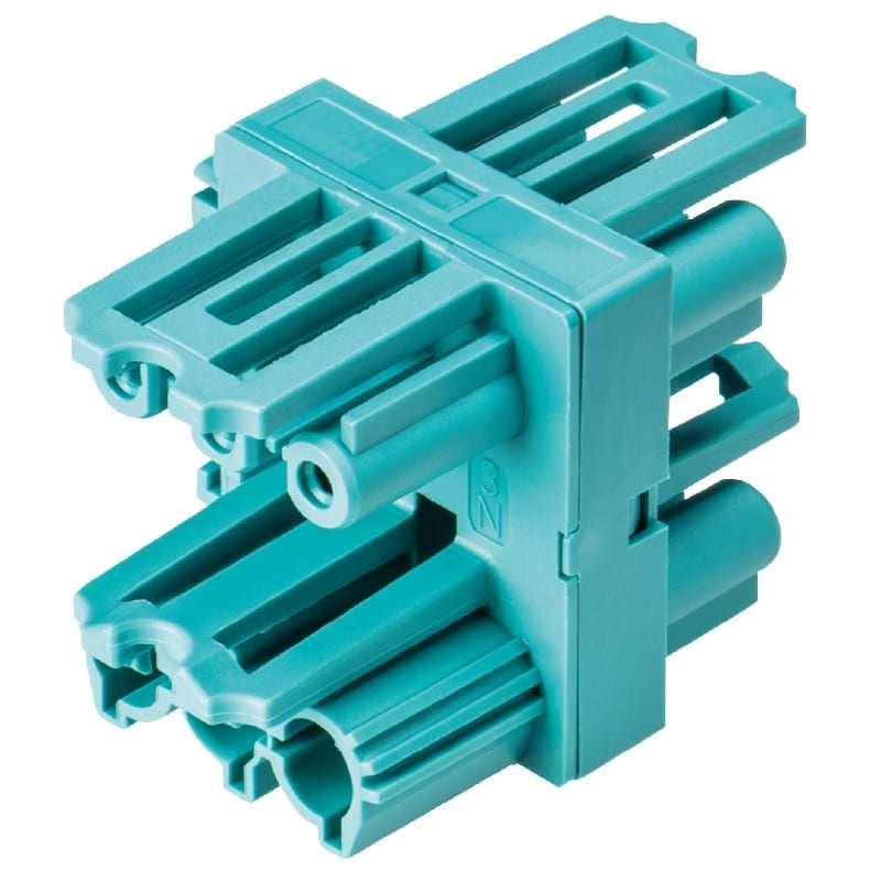 Wieland - répartiteur GST18i3 1E/3S Turquoise