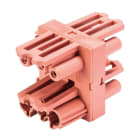 Wieland - répartiteur GST18i3 1E/3S rouge saumon