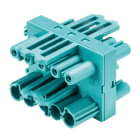 Wieland - répartiteur GST18i5 1E/3S Turquoise