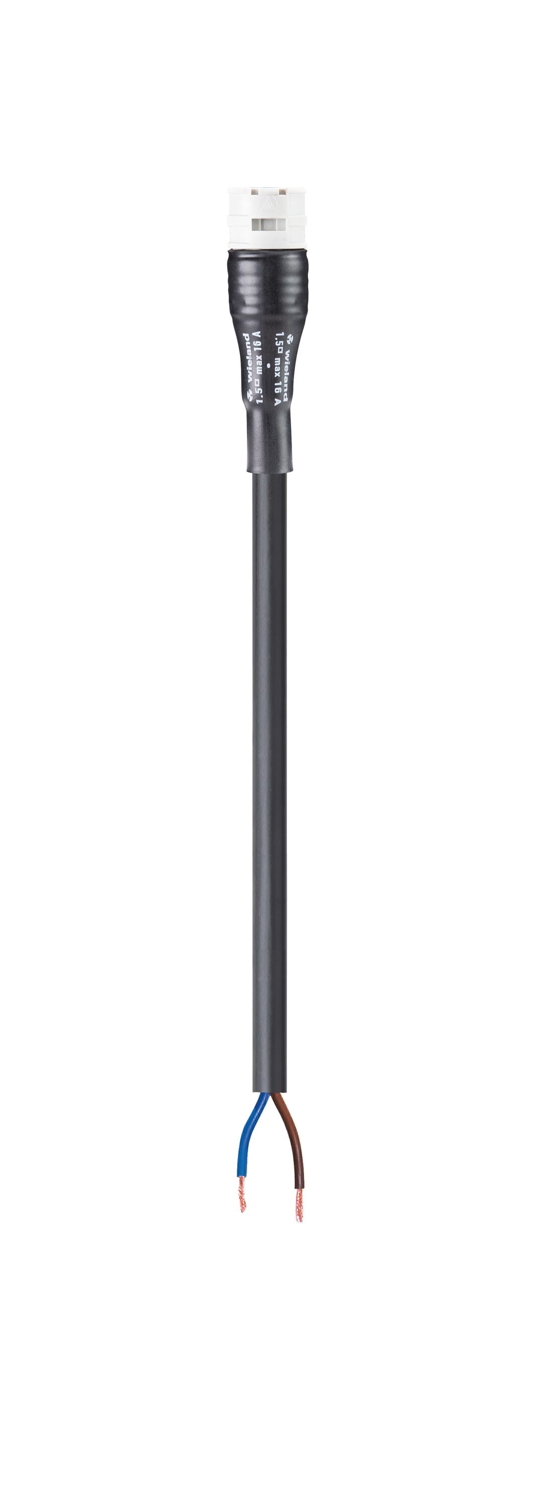 Wieland - cordon RST20i2 4m F/- 1,5² HO7RNF Gris clair (Eca)