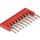 Wieland - Pontet de liaison 3 pôles pour borne push-in WTP 1,5² rouge