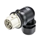 Wieland - connecteur RST20i2 coudé femelle à vis 6-10mm Gris foncé