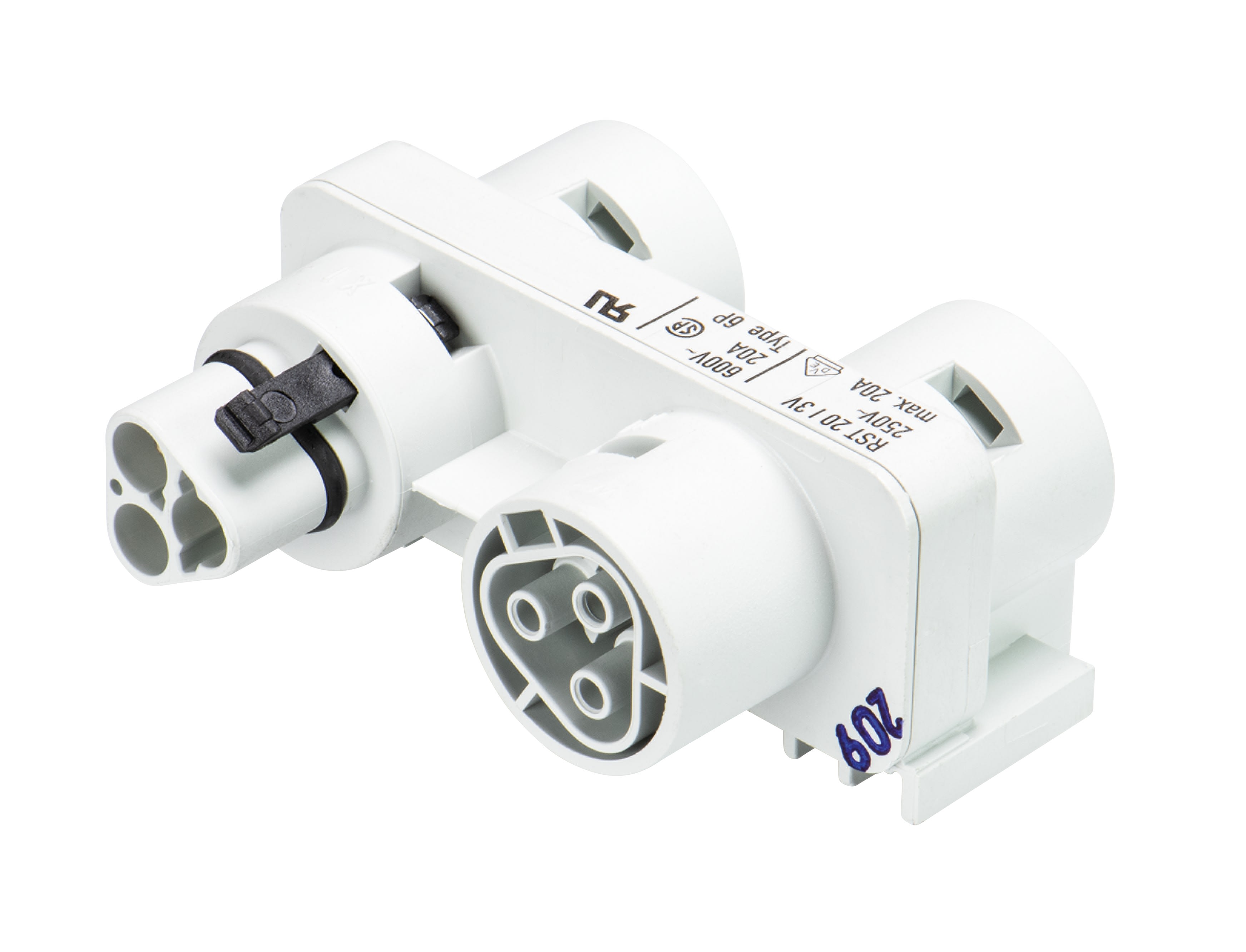 Wieland - répartiteur RST20i3 1E/3S Gris clair