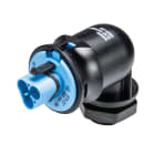 Wieland - embase RST20i3 coudé mâle M20 à vis Bleu clair