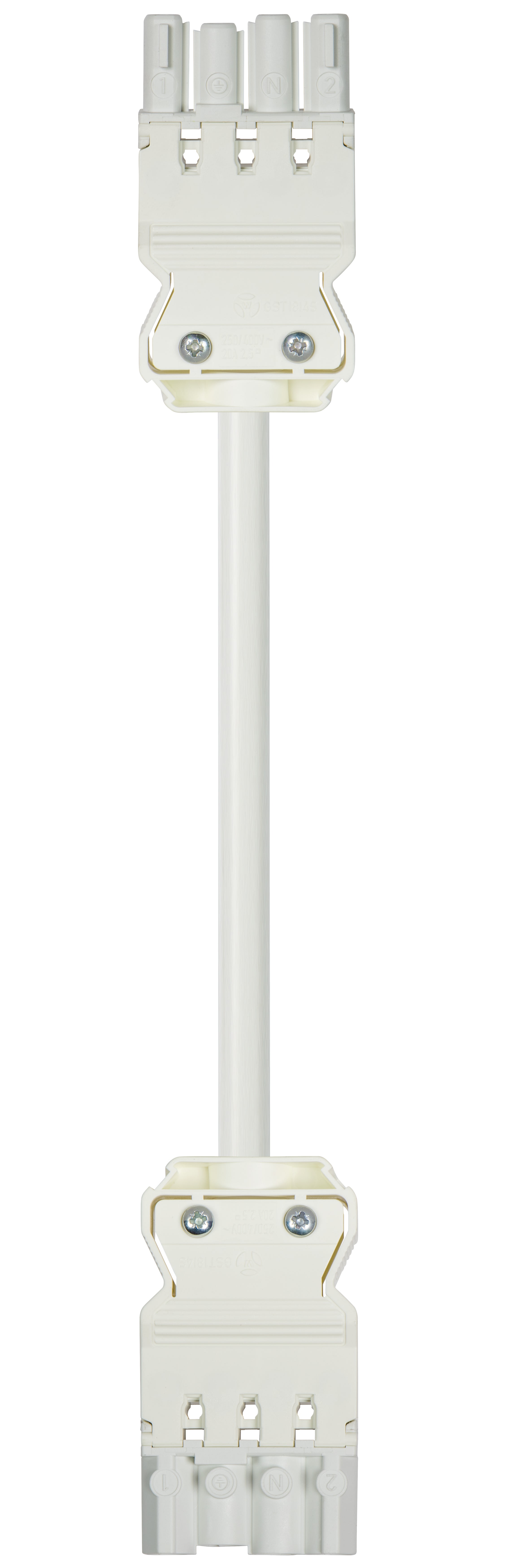 Wieland - Cordon GST18i4 5,5m M/F 1,5² HO5Z1Z1F Blanc (Dca)