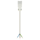 Wieland - cordon GST18i3 3m M/- 1,5² HO5Z1Z1F Blanc (Dca)