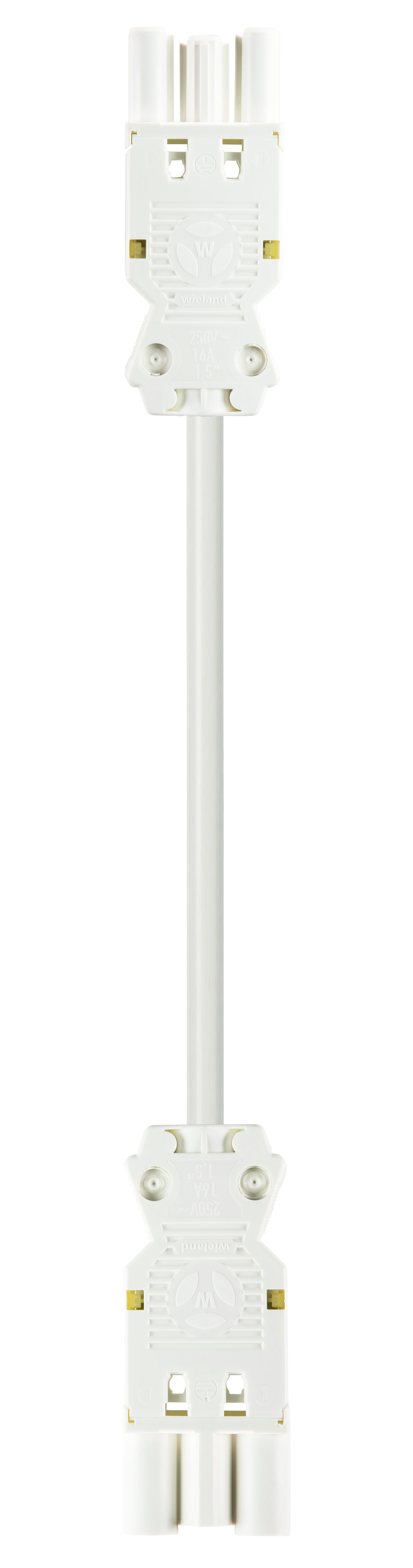 Wieland - cordon GST18i3 6m M/F 1,5² HO5Z1Z1F Blanc (cca)