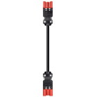 Wieland - cordon GST18i3 1m M/F 1,5² HO5VVF Rouge tomate (Eca)