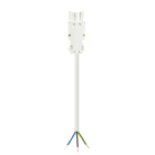 Wieland - cordon GST18i3 3m M/- 1,5² HO5Z1Z1F Blanc (Dca)