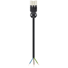 Wieland - cordon GST18i3 0,5m M/- 1,5² HO5Z1Z1F Gris (Bca)