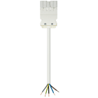 Wieland - cordon GST18i5 8m M/- 1,5² HO5VVF Blanc (Eca)