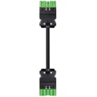Wieland - cordon GST18i5 1m M/F 1,5² HO5VVF Vert (Eca)