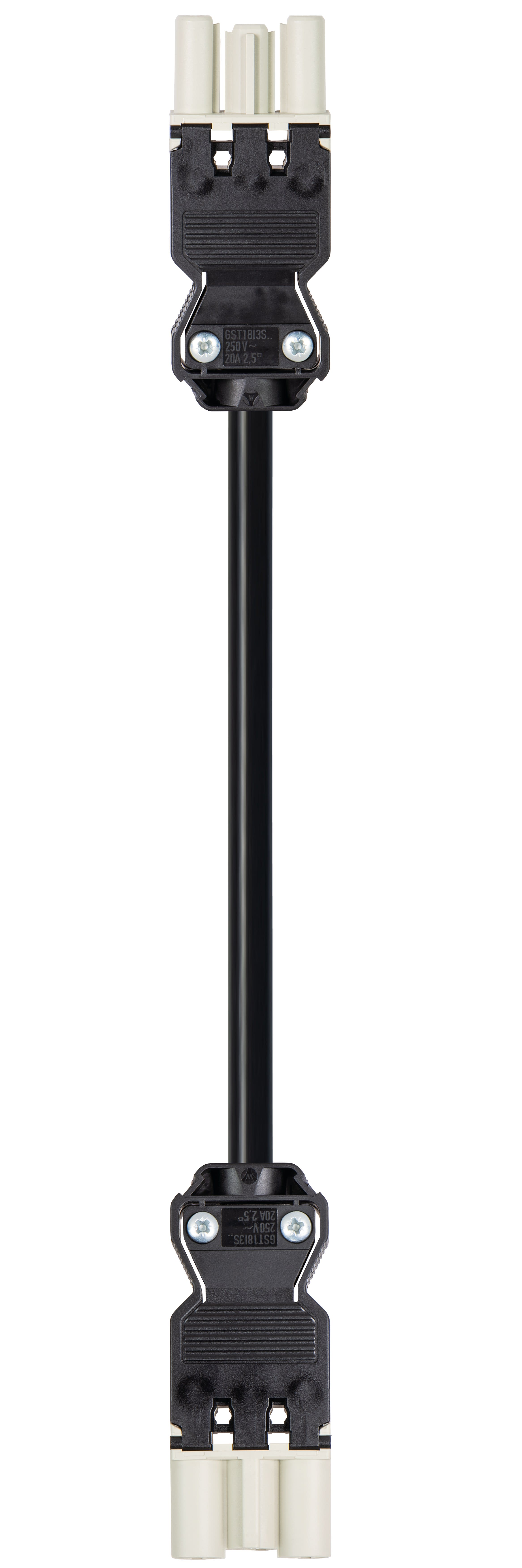 Wieland - cordon GST18i3 5m M/F 1,5² HO5Z1Z1F Gris (Bca)