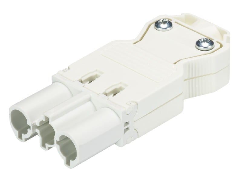 Wieland - connecteur GST18i3 mâle à vis Blanc