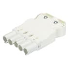 Wieland - connecteur GST18i5 mâle à vis Blanc