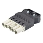Wieland - connecteur GST18i5 mâle à vis Gris