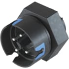 Wieland - Embase RST08i4 mâle M16 bleu