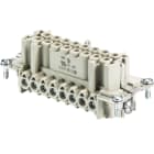 Wieland - bloc contacts fembas bus 16 2,5 50 insert femelle