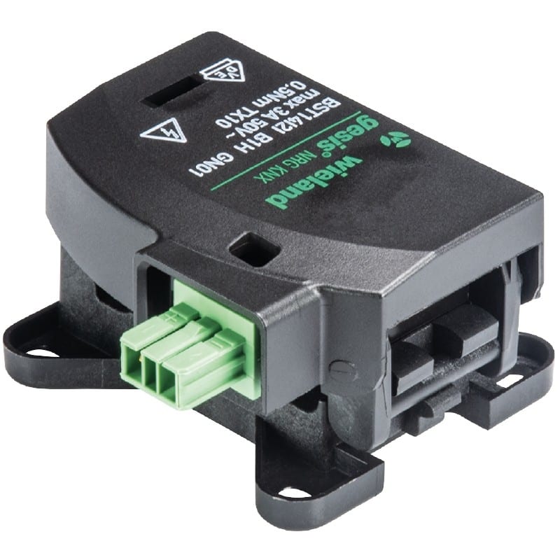 Wieland - adaptateur BST14i2 femelle Vert pour CP 7p